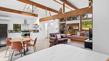 Cabin, Kitchen, Mountain View | Down duvets, memory-foam beds, individually decorated