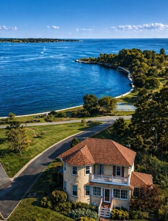 Exterior. Classic Coastal Family Home | Walk to Sea;King Bed