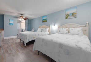 1 غرفة نوم وواي فاي مجانًا وملاءات أسرّة