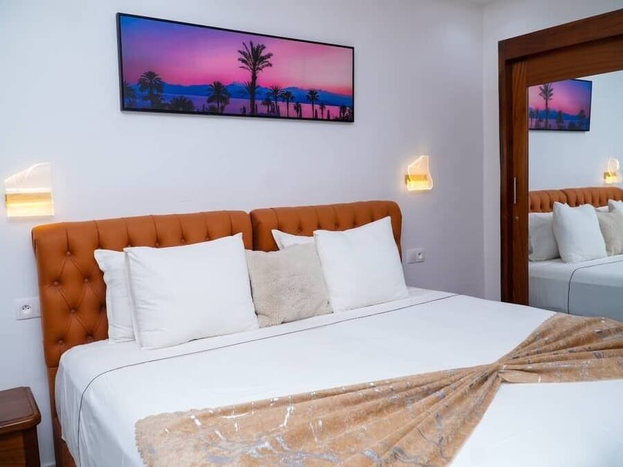Superior Studio, Multiple Bedrooms, Balcony, City View | Individually furnished, desk, laptop workspace, iron/ironing board