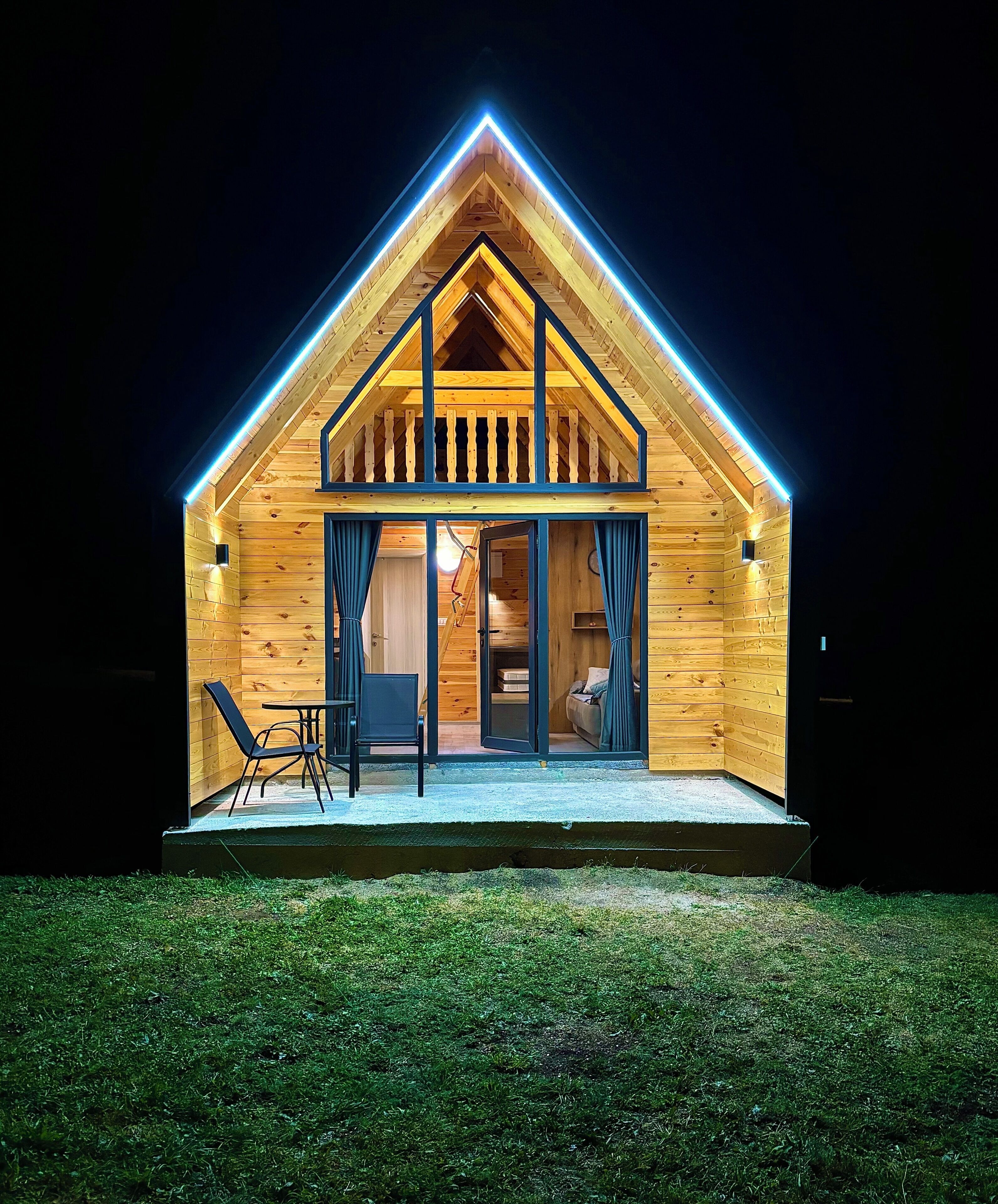 Front of property - evening/night