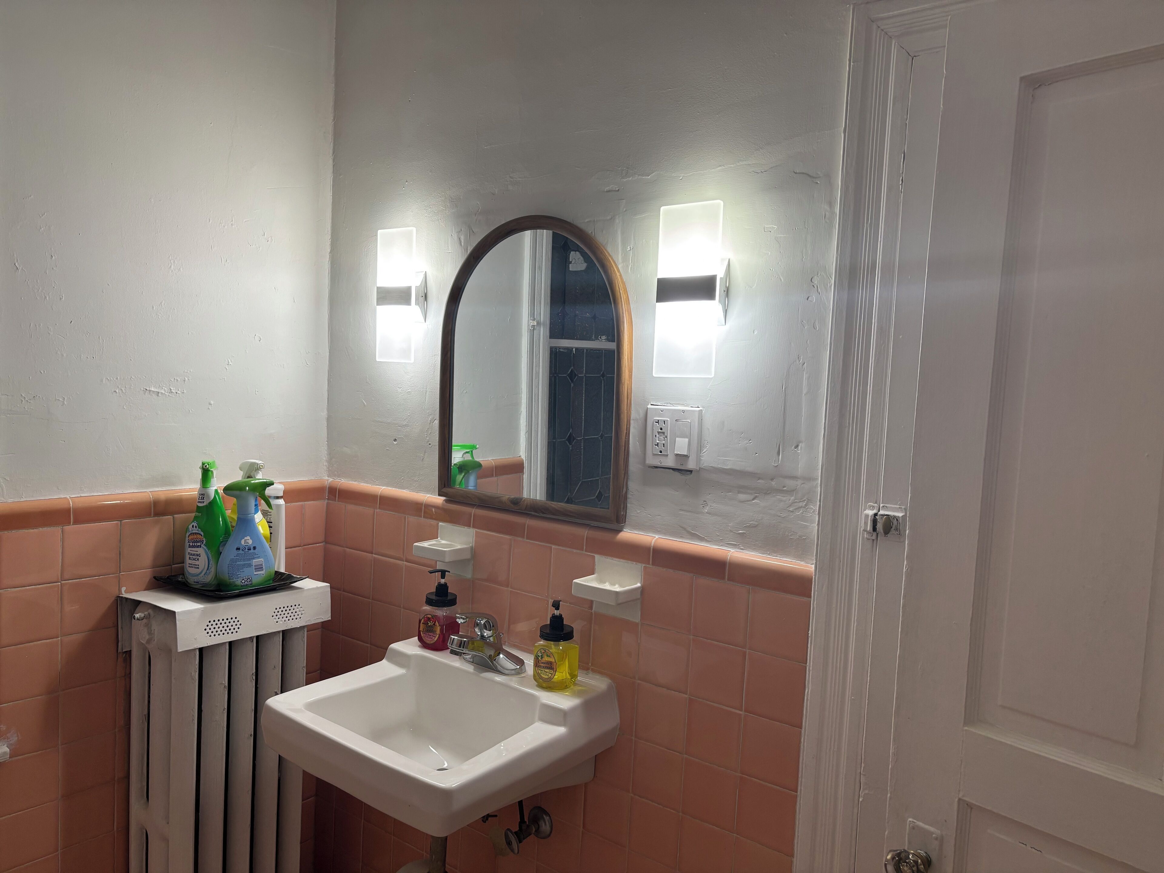 Towels, soap, toilet paper