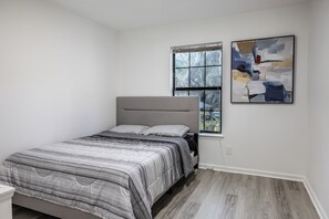 2 makuuhuonetta, vuodevaatteet