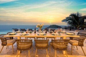 Opções para refeição ao ar livre