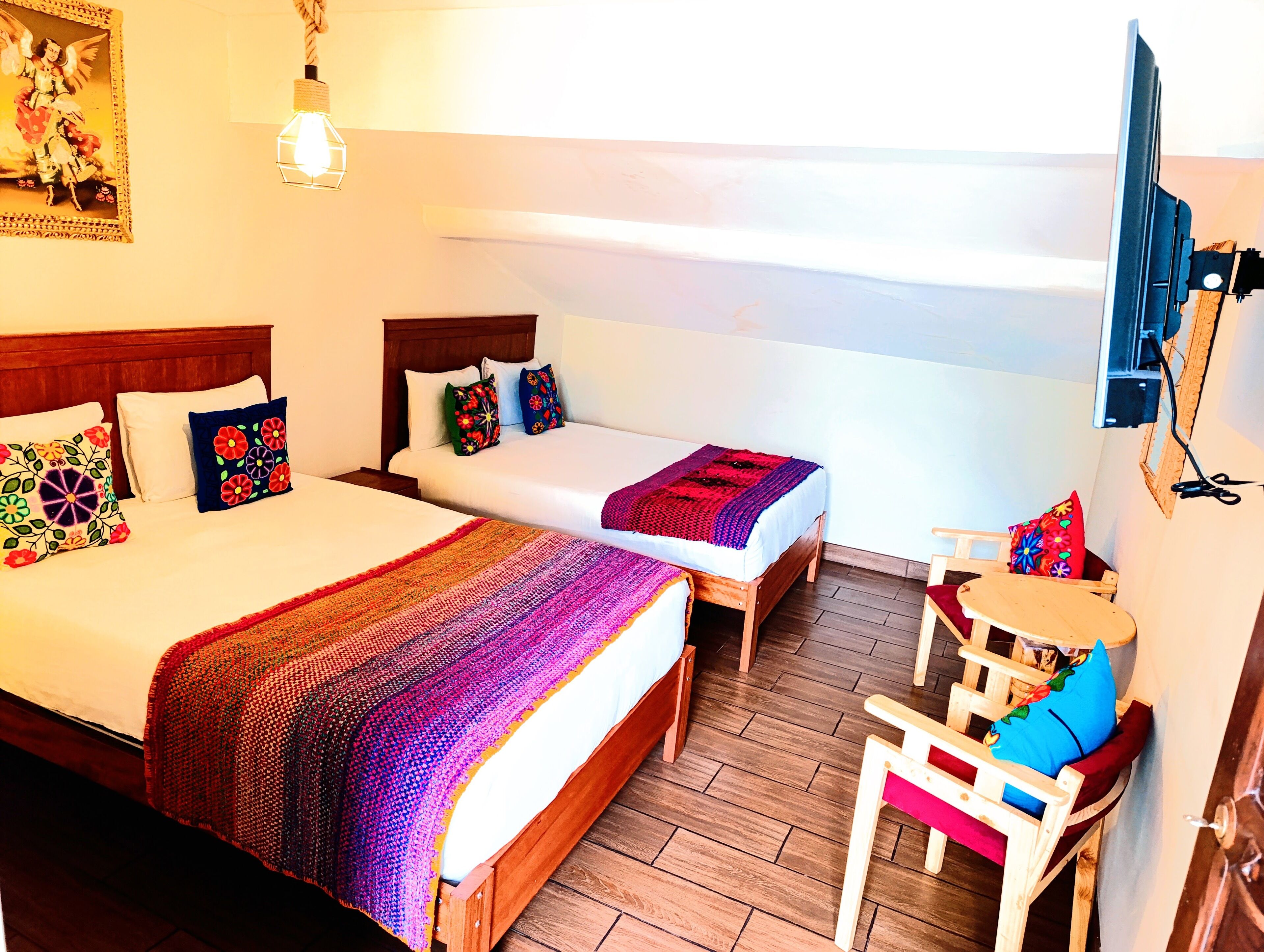 Habitación triple estándar | Escritorio, espacio para trabajar con un portátil, wifi gratis