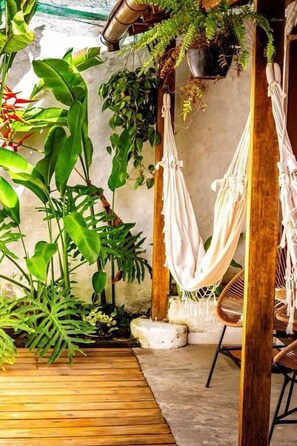 Terrace/patio - La hospedaria (Porto Seguro)