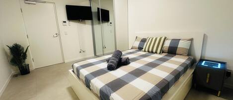 1 chambre, bureau, accĂšs au Wi-Fi (inclus), literie fournie