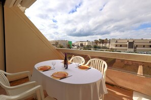 Outdoor dining - Apartment Héliopolis AB111 - 4 people (AGDE)