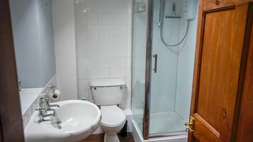 Hair dryer, towels