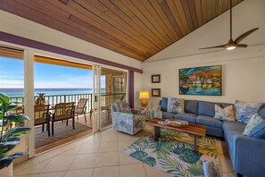 Smart TV - SUMMER SALE! Direct Oceanfront 2BR with Superb Views  - Nohonani 401 (Lahaina)