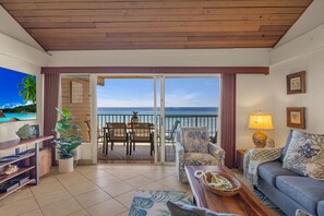 Smart TV - SUMMER SALE! Direct Oceanfront 2BR with Superb Views  - Nohonani 401 (Lahaina)