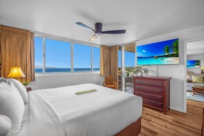 1 bedroom, iron/ironing board, free WiFi, bed sheets - SUMMER SALE! Remodeled Oceanfront Condo with Molokai Views - Royal Kahana 1008 (Lahaina)