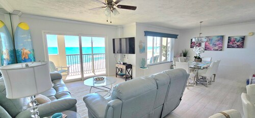NEW LISTING- Direct Oceanfront 2/2 Condo w/ 40ft Balcony: Seahorsin' Around # 5I