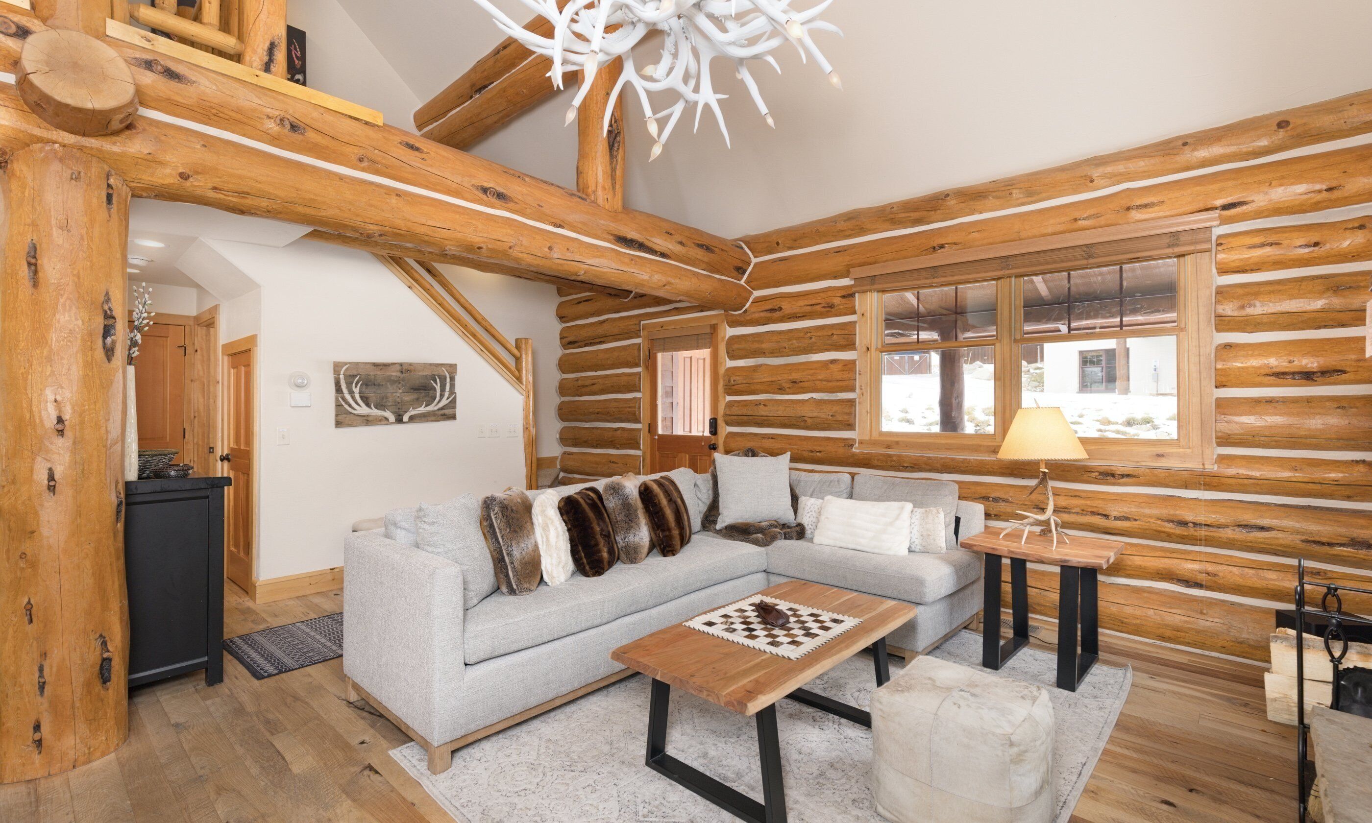 TV connectée, cheminée