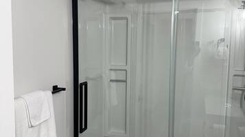 Towels, soap, toilet paper