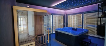 Relaxation with pool and wellness in nature below Mount Ivančica