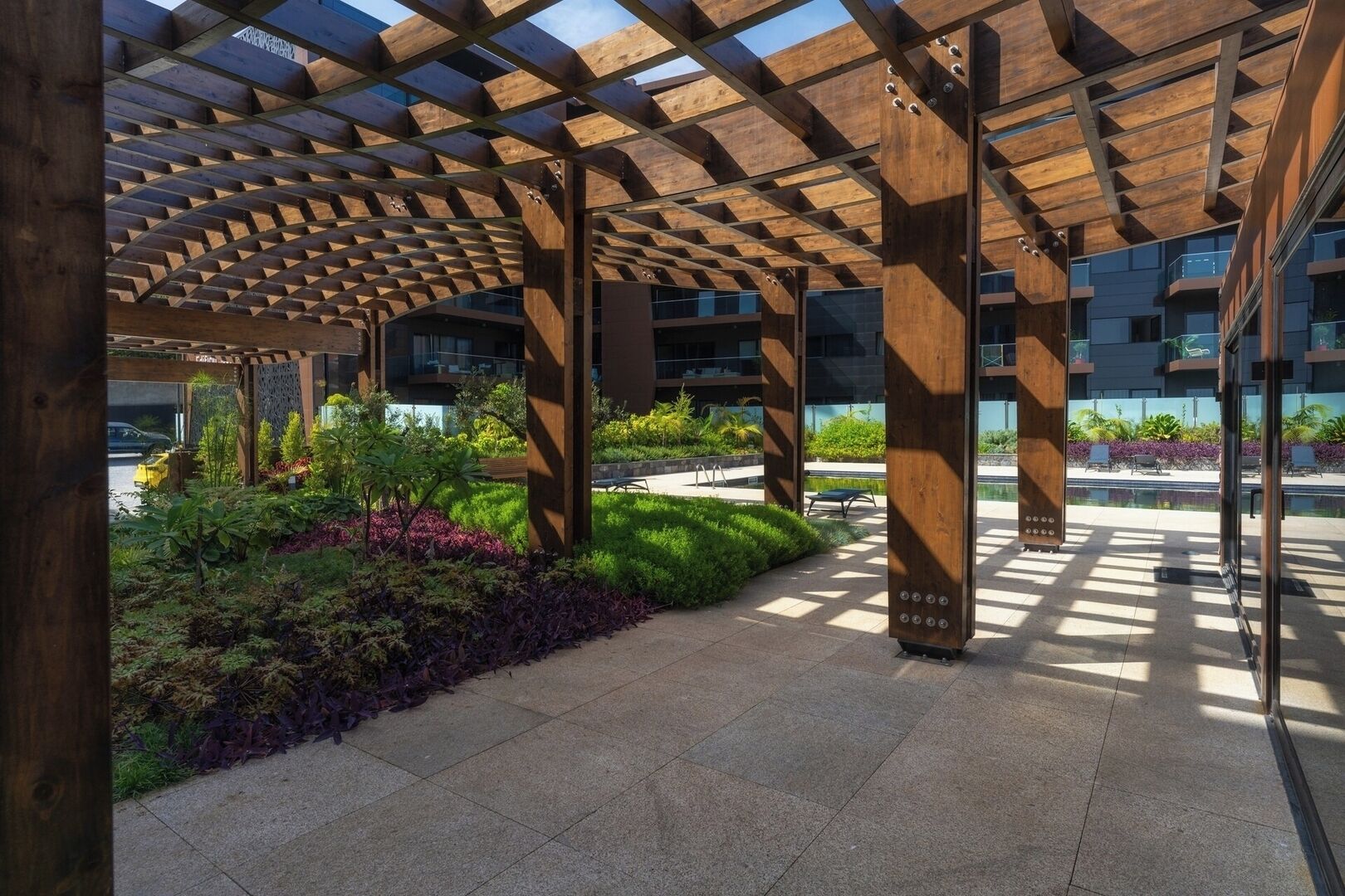 Enceinte de l’hébergement