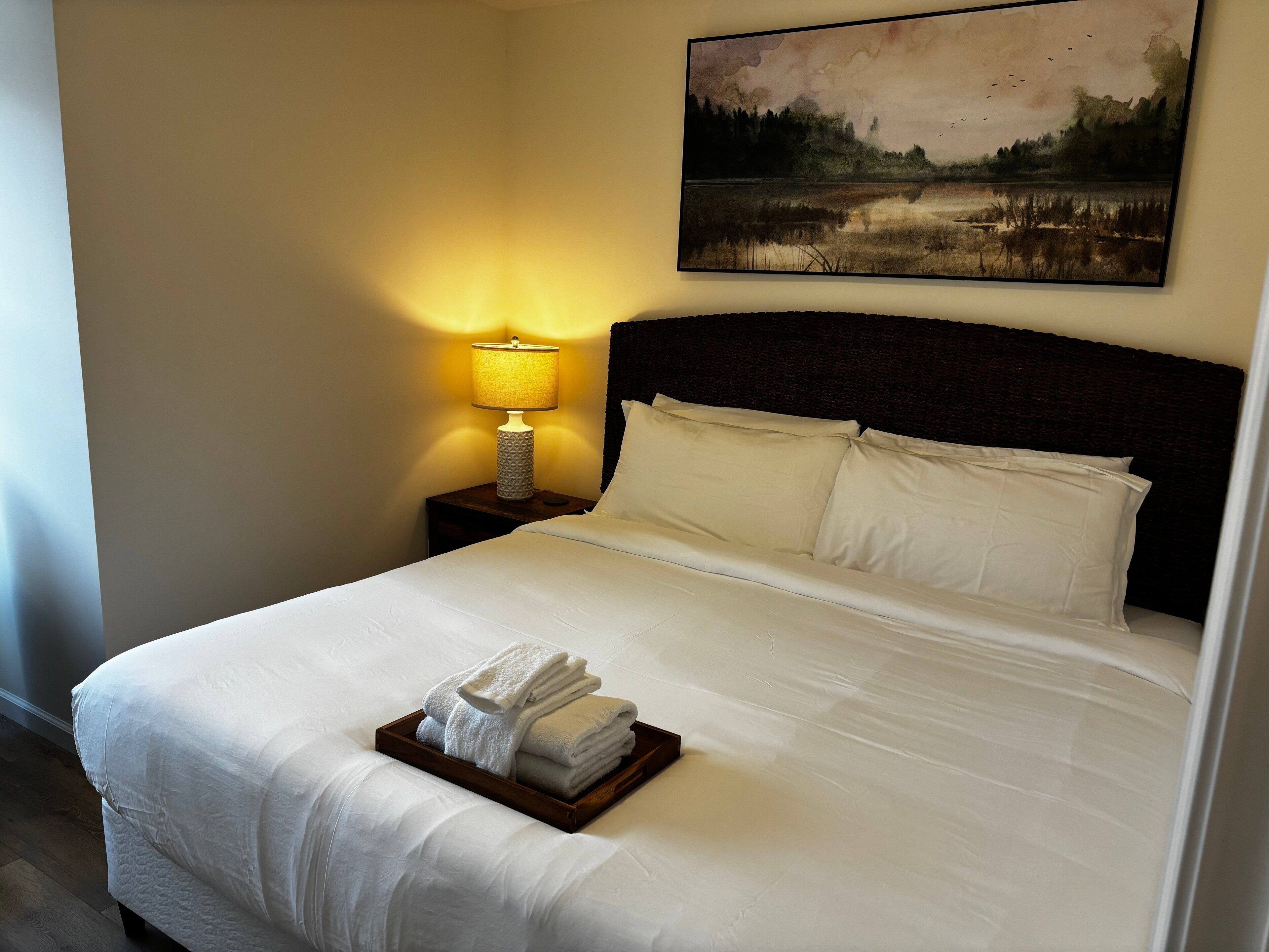 2 bedrooms, iron/ironing board, travel cot, free WiFi