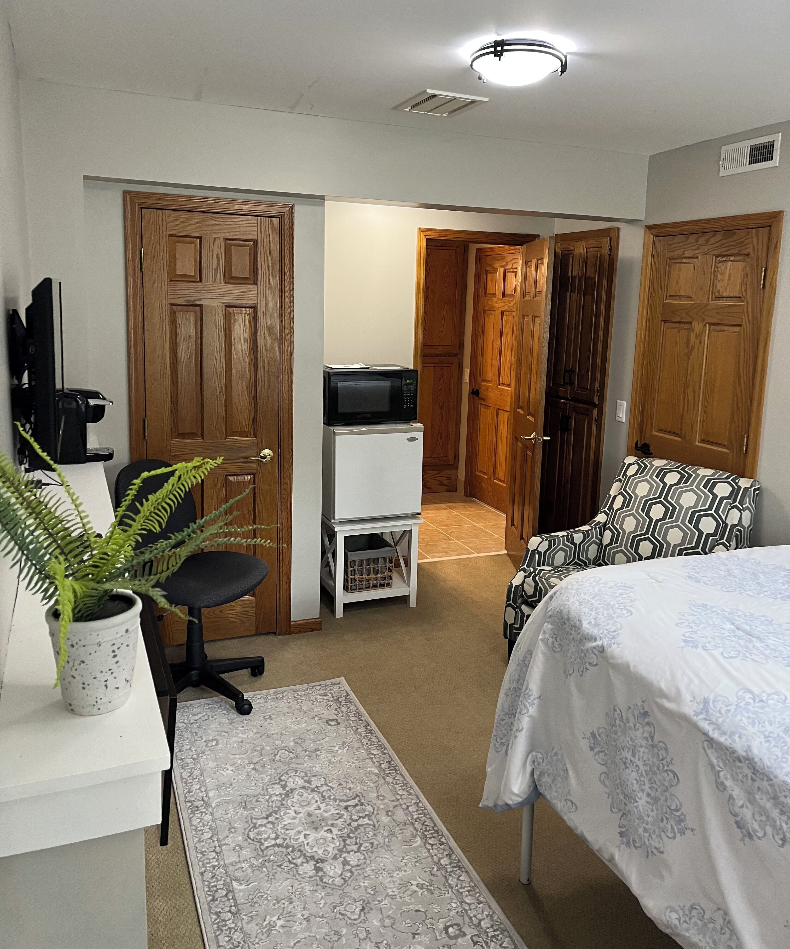 1 bedroom, desk, iron/ironing board, free WiFi