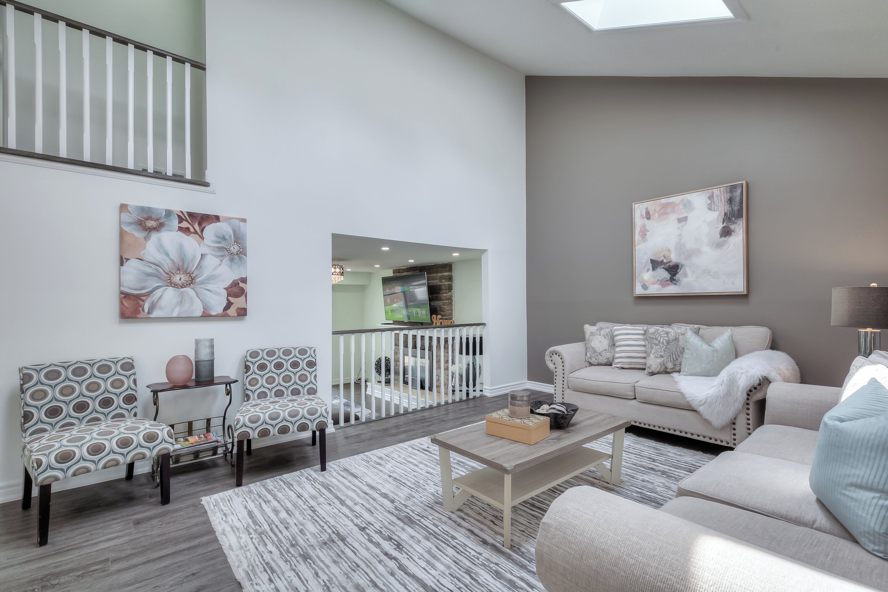 Luxury Villa | Living area | 50-inch flat-screen TV with digital channels, Netflix