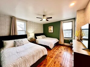 6 chambres, bureau, fer et planche à repasser, Wi-Fi gratuit