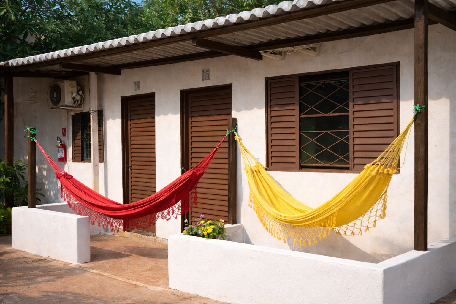 تفاصيل الفندق من الخارج