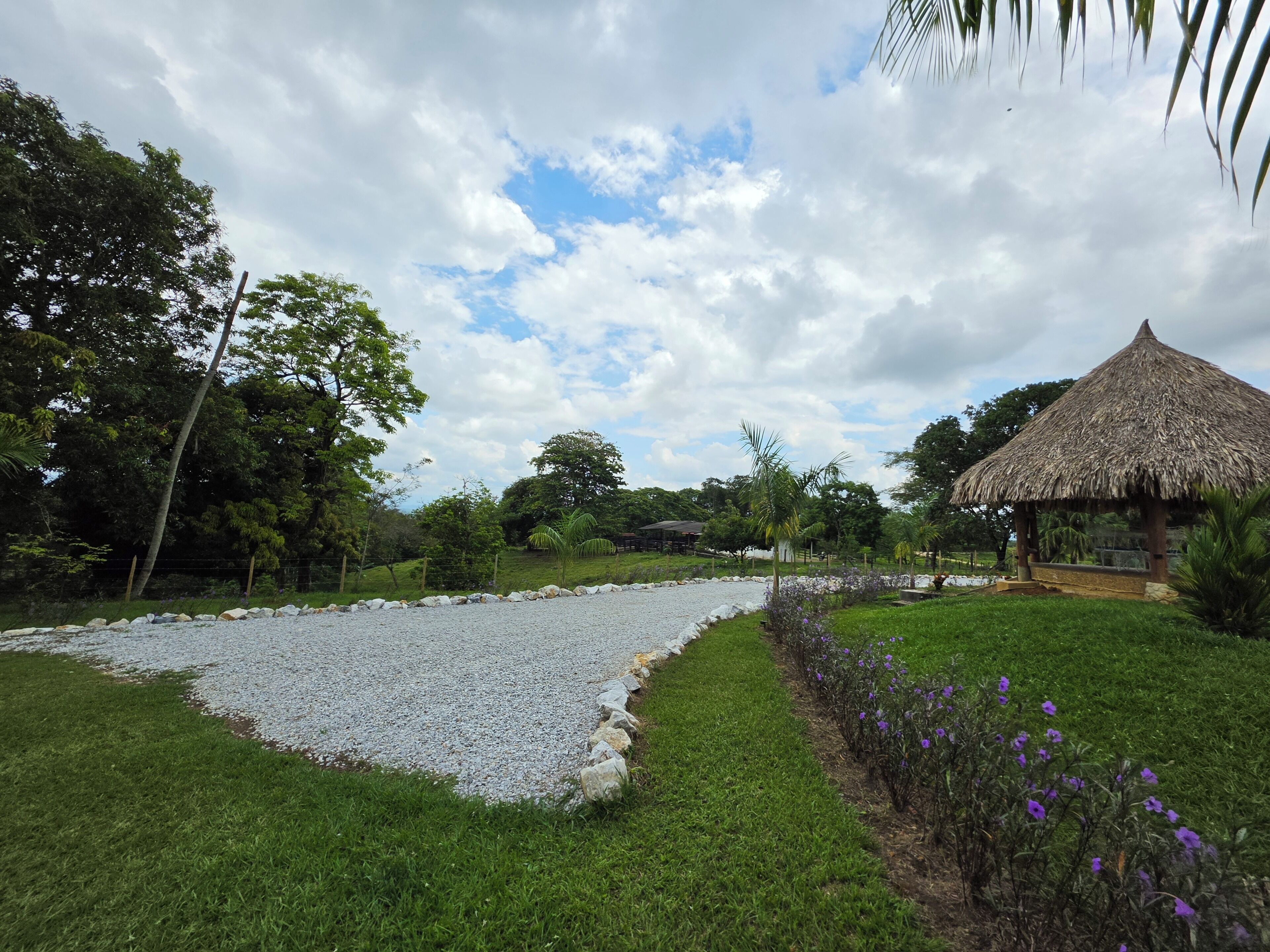 Enceinte de l’hébergement