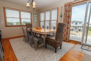 Dining - Absolute Paradise -  4 BR Oceanside Home w/Private Pool, 105 Yards to Beach Access (Southern Shores)