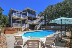 Pool - Southern Accent - 5 BR Oceanside Home w/Private Pool & Hot Tub (Southern Shores)