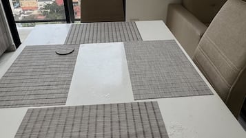 Executive Apartment, Balcony, City View | Living area | 55-inch Smart TV with digital channels, Netflix, streaming services