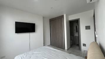 Executive Apartment, Balcony, City View | Minibar, individually decorated, individually furnished, free WiFi