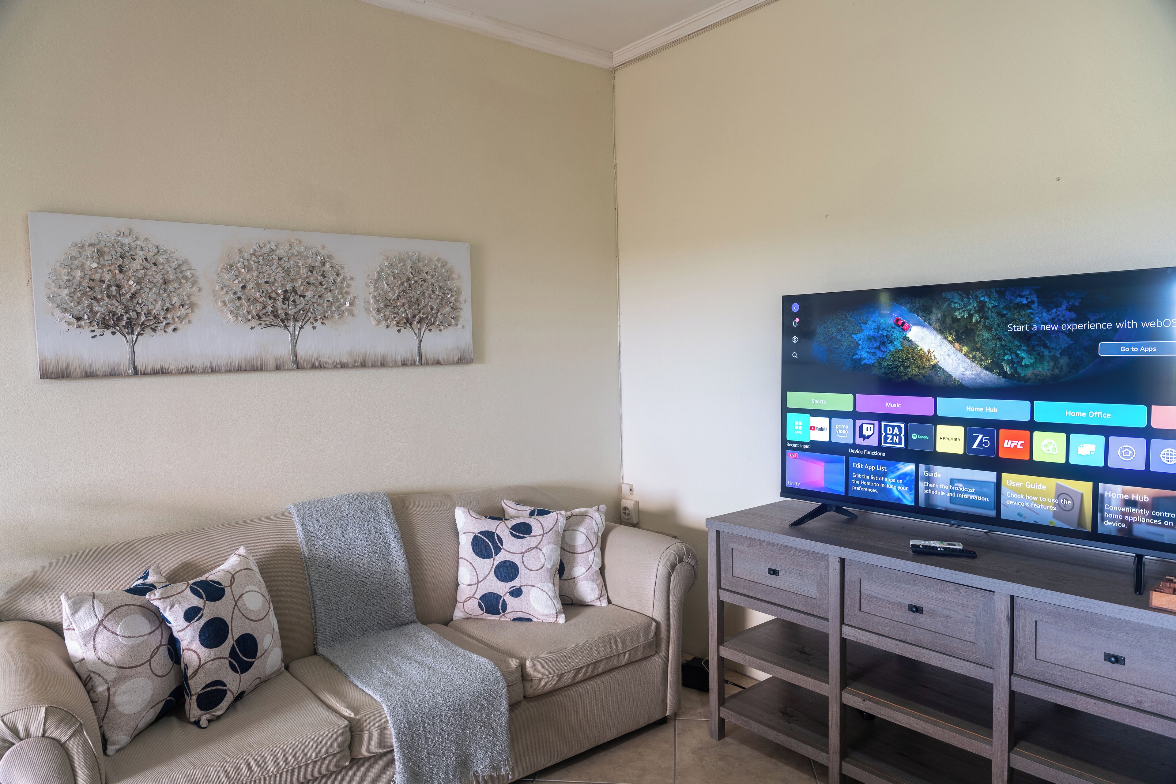 Área de sala de estar