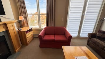 TV, fireplace, ping pong