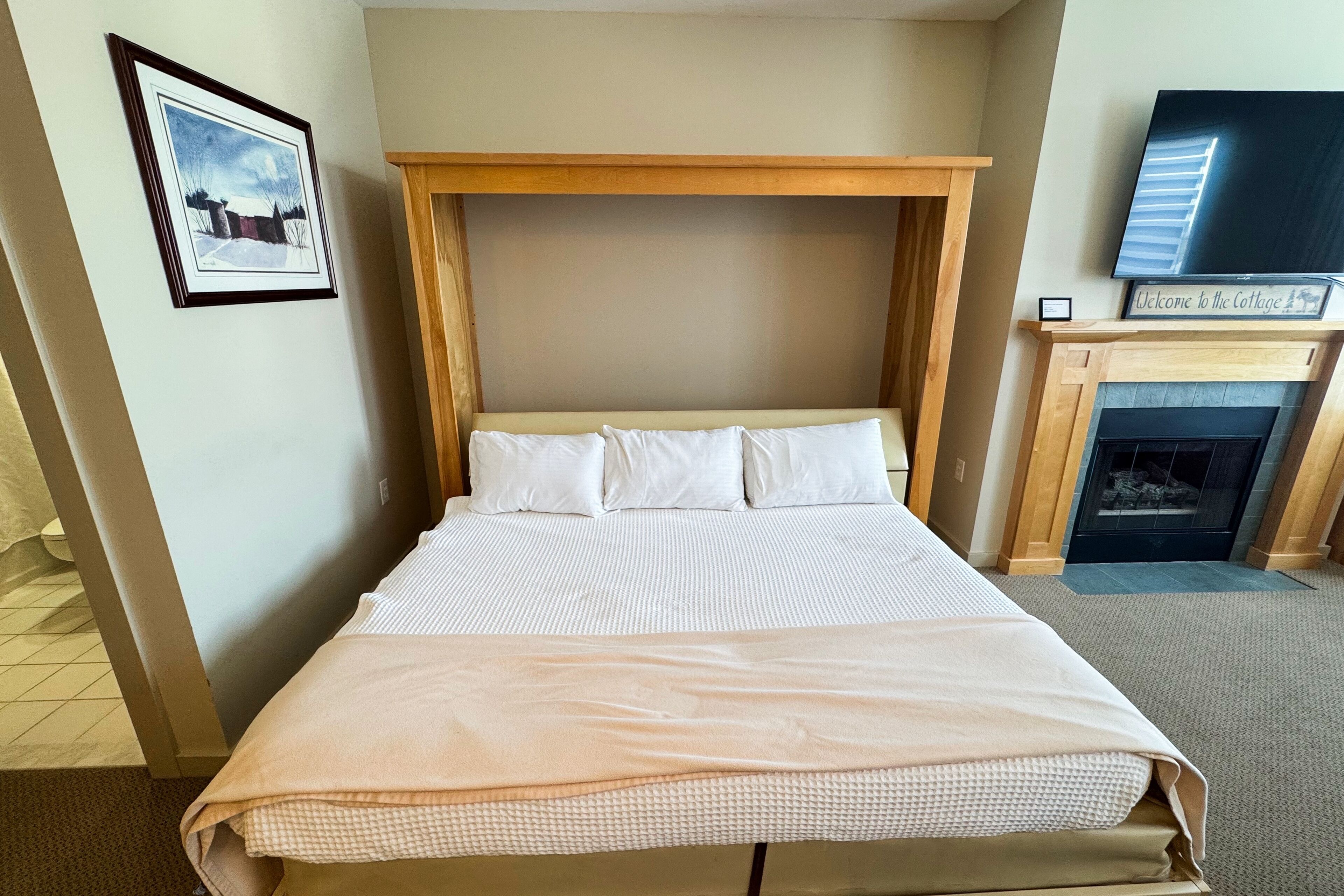 1 bedroom, internet, bed sheets