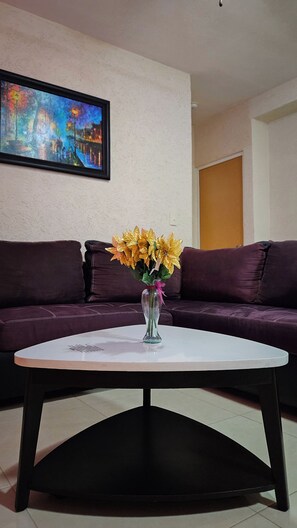 TV - Comfortable family home in Puerto Morelos | WiFi (Puerto Morelos)