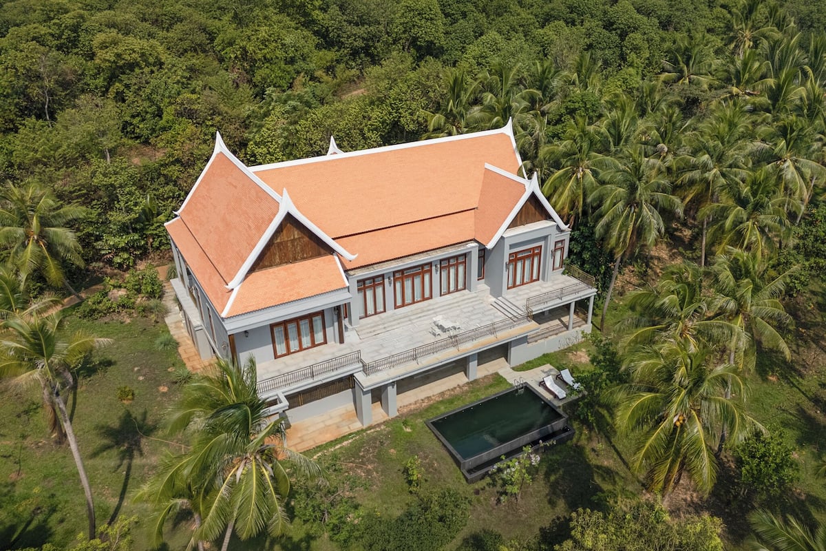 ラグジュアリー ヴィラ バルコニー オーシャンビュー | セーフティボックス (室内)、デスク、ノートパソコン用作業スペース、遮光カーテン