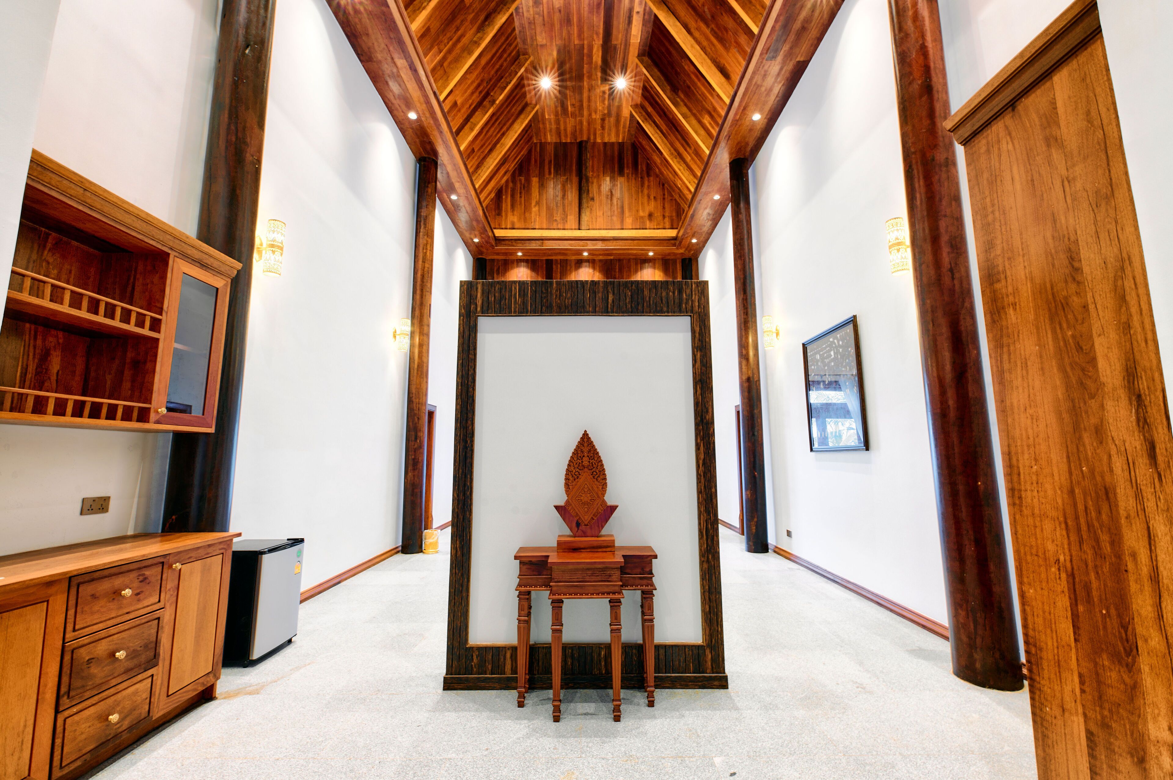 Villa junior, balcón, vistas a la piscina | Interior