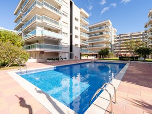 Pool - Apartment with pool views 400m beach (Salou)
