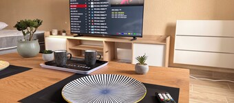 Large studio with jacuzzi/spa/balneo