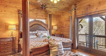 Hot Tub + Mtn Views: Peaceful Blue Ridge Retreat!