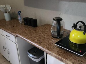 Departamento clásico, 1 cama matrimonial y sofá cama, para no fumadores, tina | Cocina privada | Tetera eléctrica 