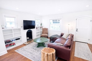 Smart TV, video games, table football, books