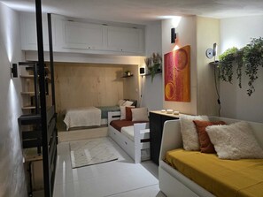 1 bedroom, bed sheets - Arcs 1800 : Appartement 5/6 pers situation idéale (Bourg-Saint-Maurice)
