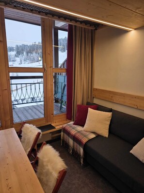 Living area - Arcs 1800 : Appartement 5/6 pers situation idéale (Bourg-Saint-Maurice)