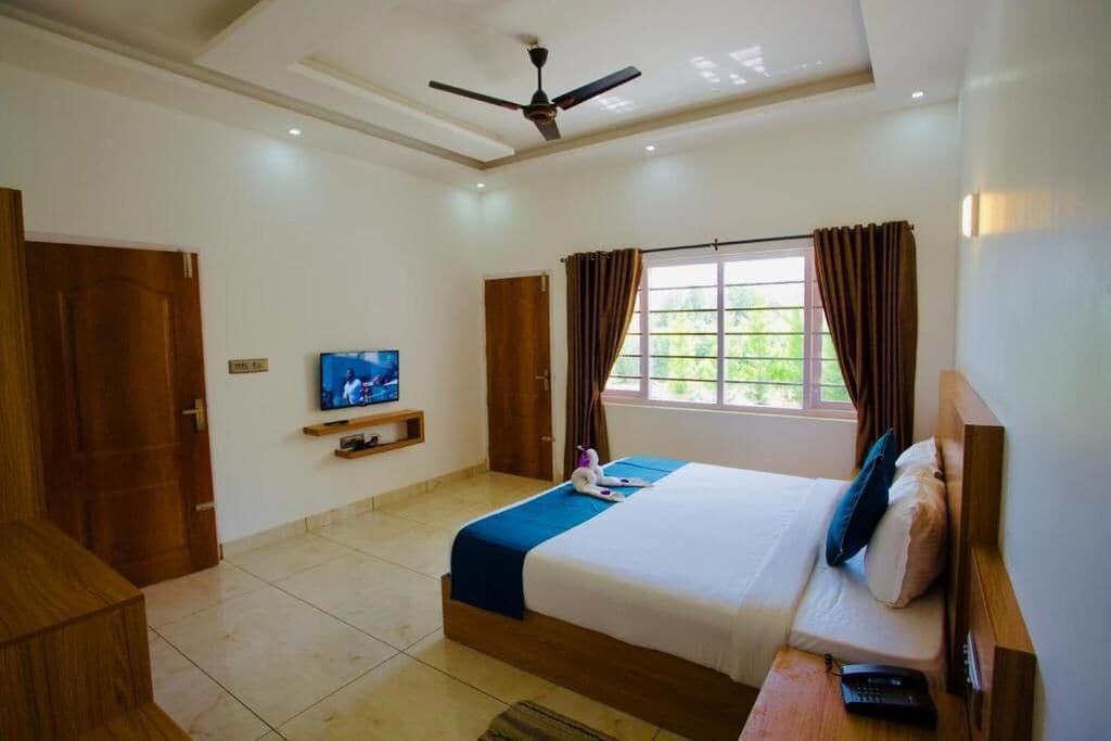 奢華套房, 露台, 山景 | 遮光窗簾/窗簾、免費 Wi-Fi