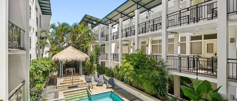 Appartement, 3 chambres, vue sur l’océan | Piscine | Piscine extérieure