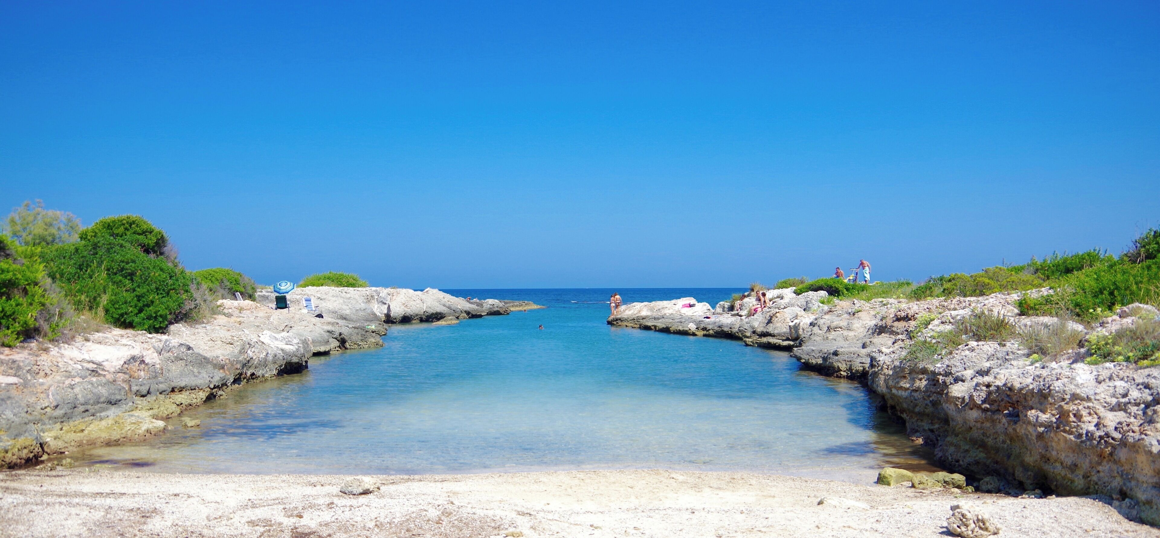Beach nearby, sun-loungers