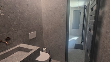 Asciugacapelli, asciugamani, sapone, carta igienica
