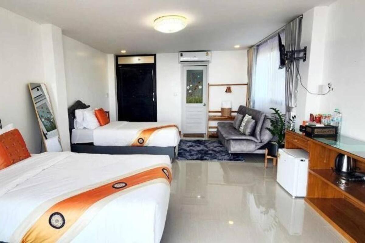 Twin Room, Balcony, Hill View