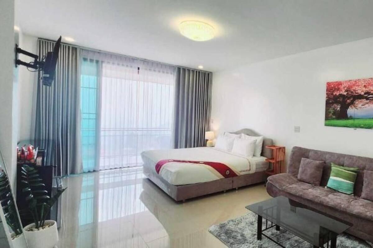 Double Room, Balcony, Hill View